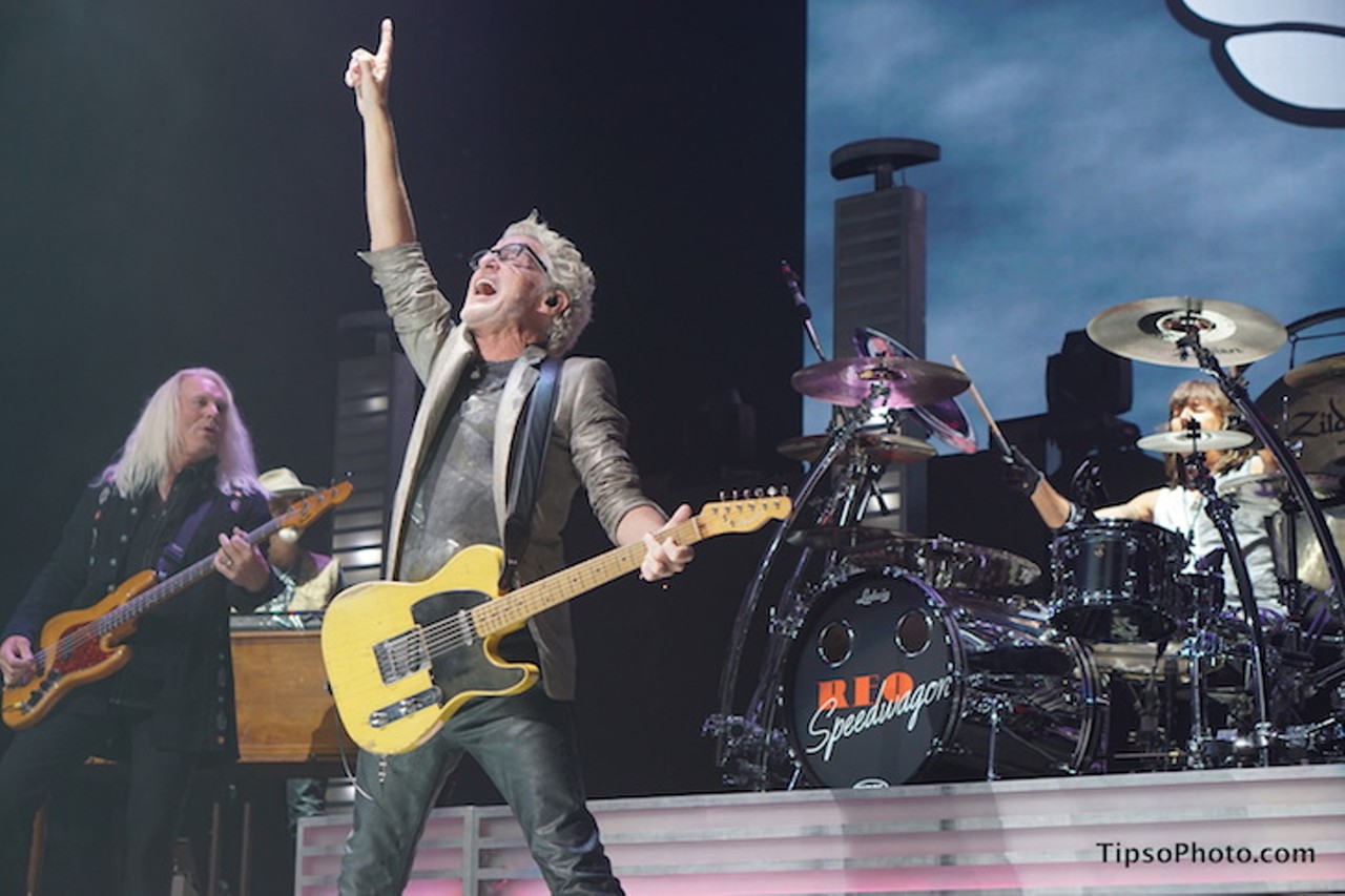 Photos from Def Leppard, REO Speedwagon and Tesla at the Amway Center