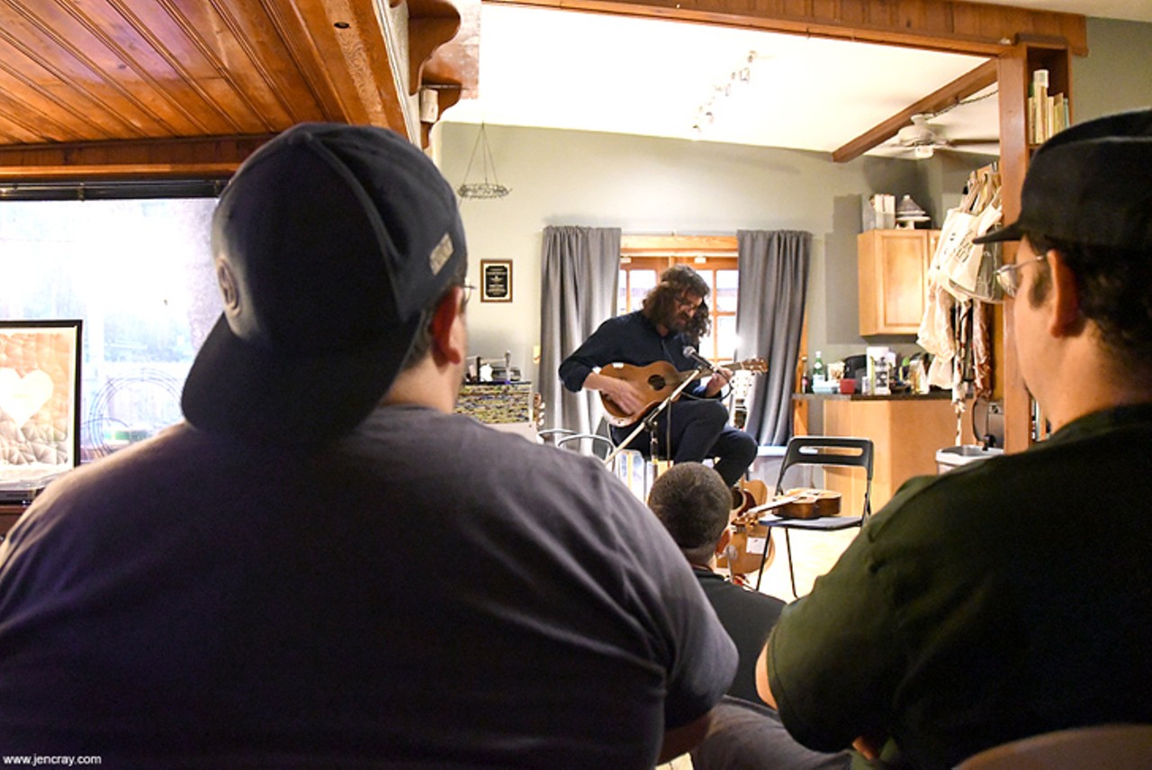 Photos from Lou Barlow's house show in Orlando