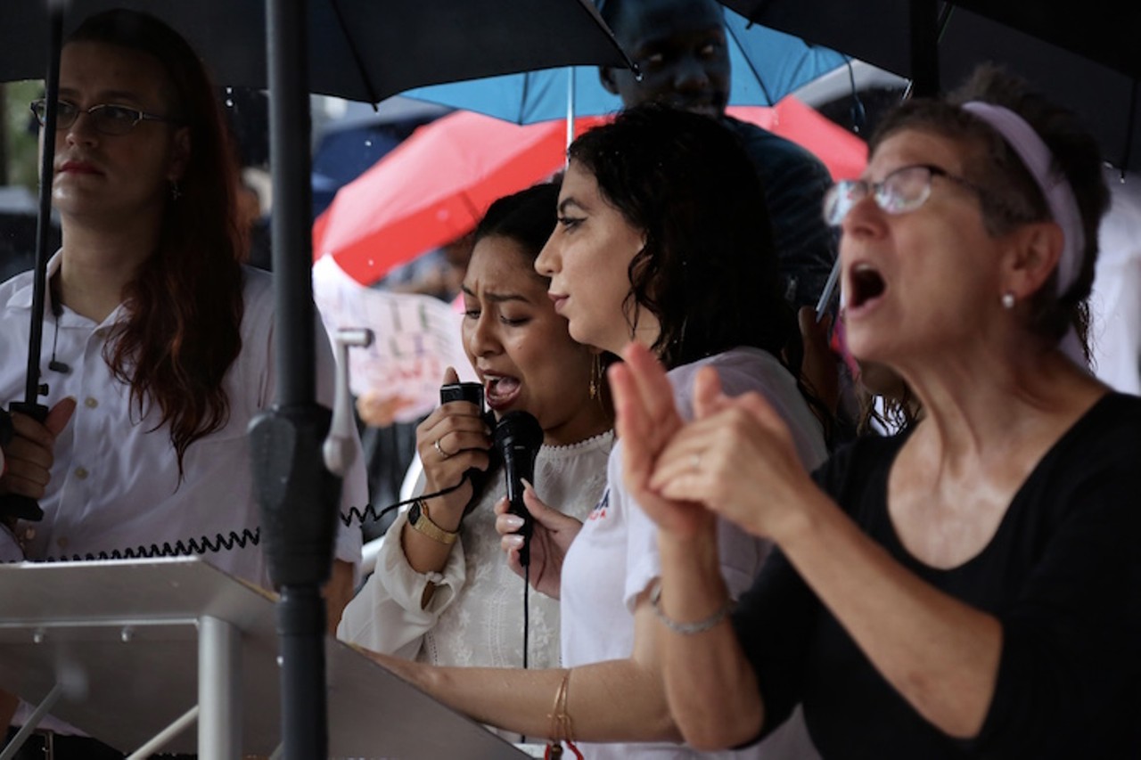Photos from Orlando's 'Families Belong Together' protest against Trump immigration policies