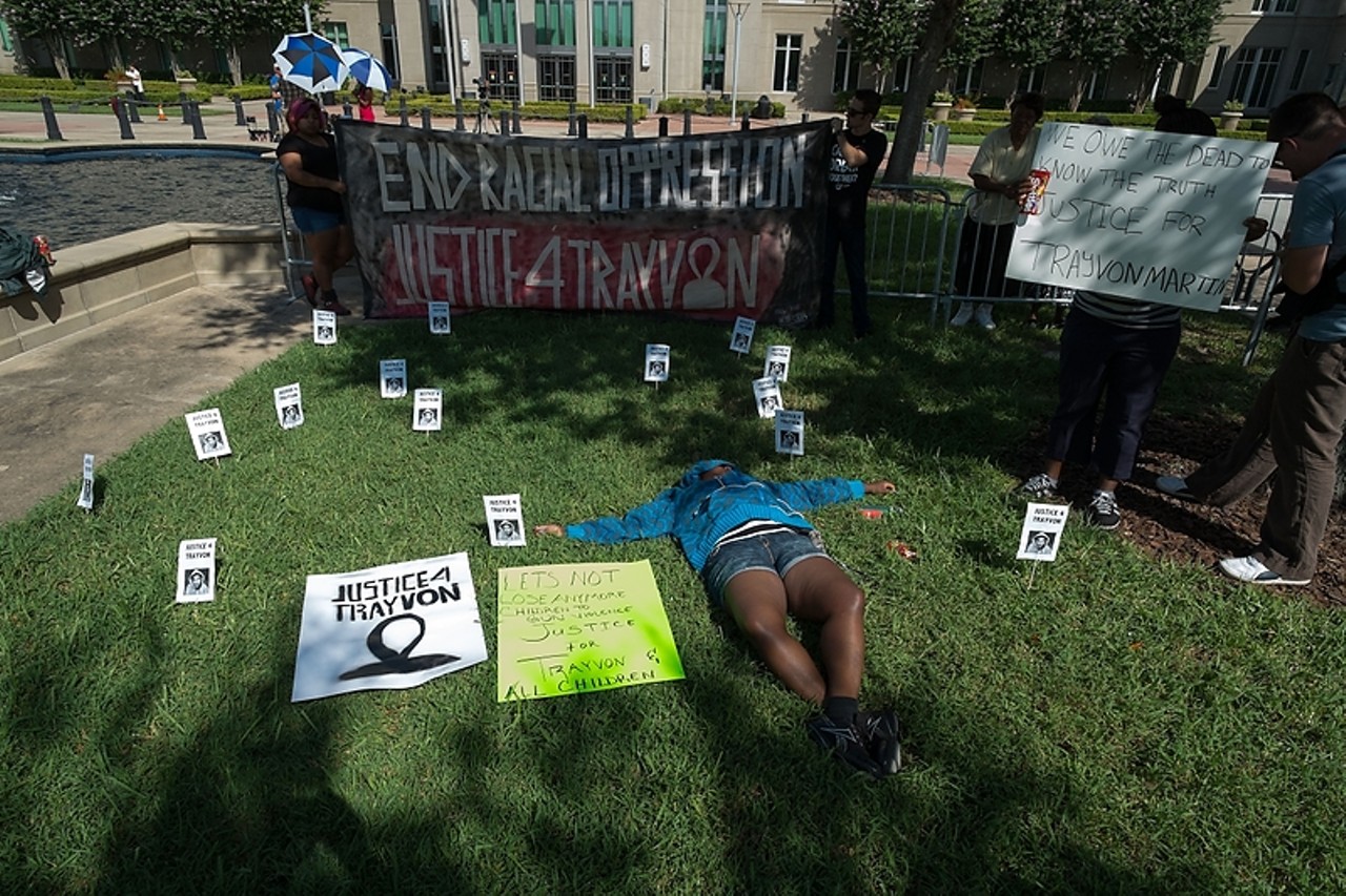 Photos from outside the courthouse: Crowd reacts to Zimmerman verdict