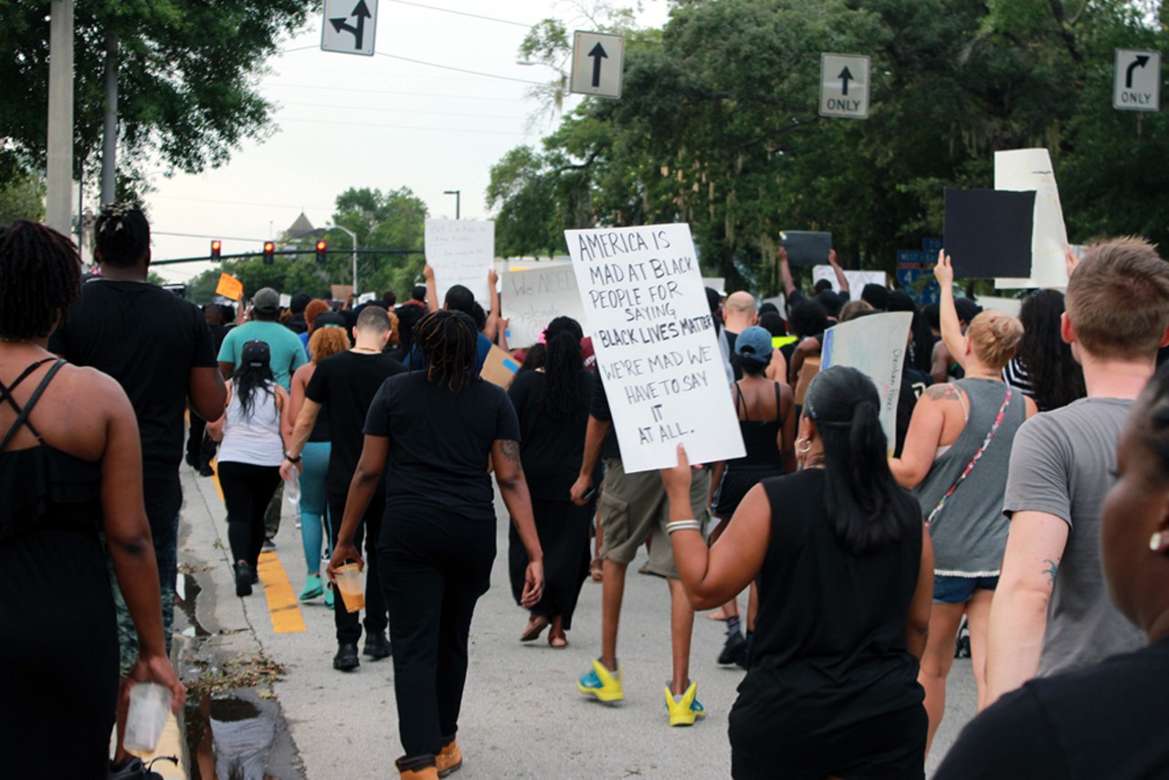 Photos from Sunday's Black Lives Matter rally in Orlando