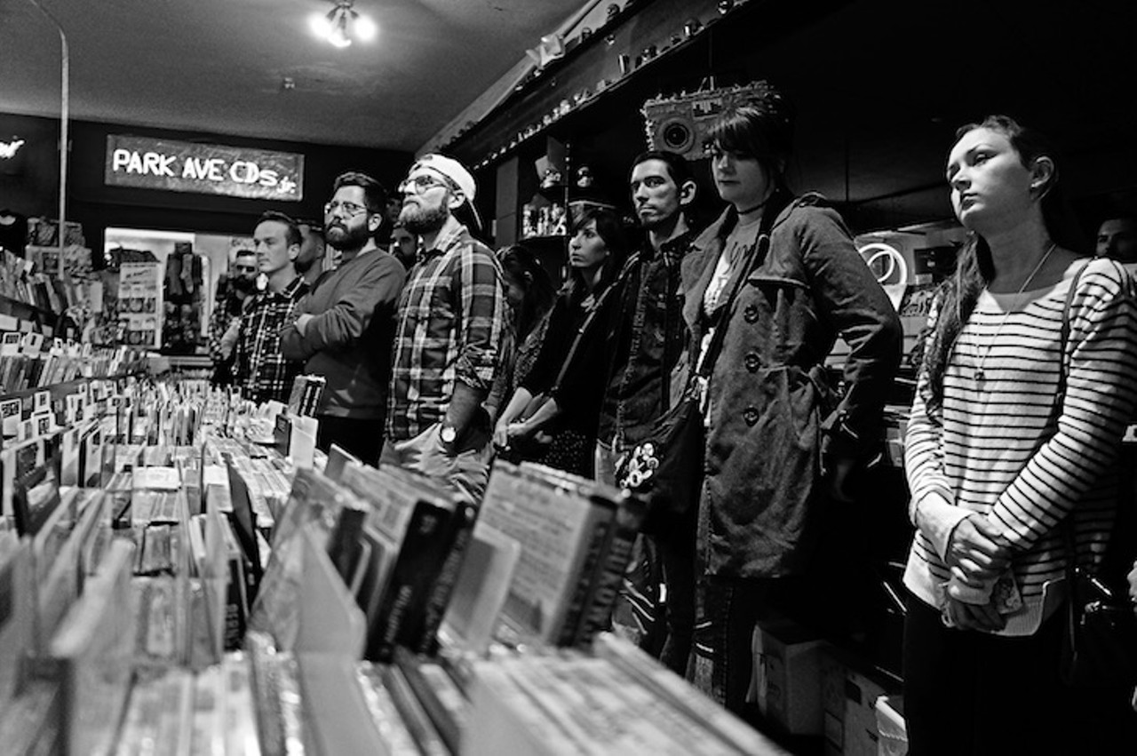 Photos from the You Blew It! instore performance at Park Ave. CDs