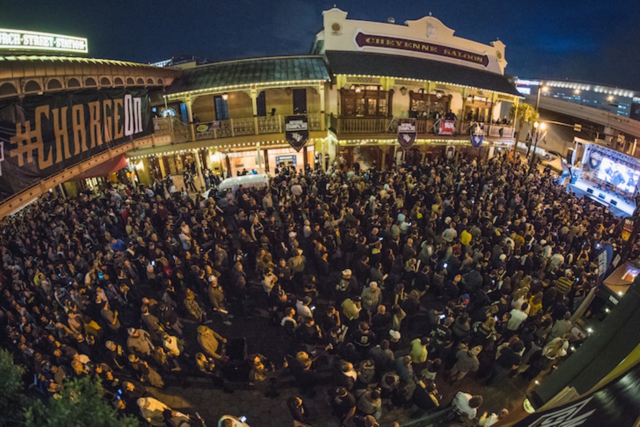 Photos from UCF's 'national championship' block party in downtown Orlando