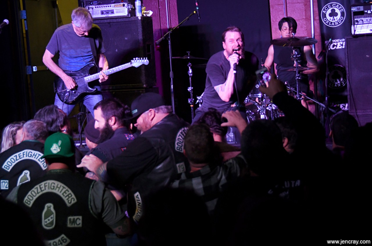Photos of Black Flag and the Linecutters at Ace Cafe