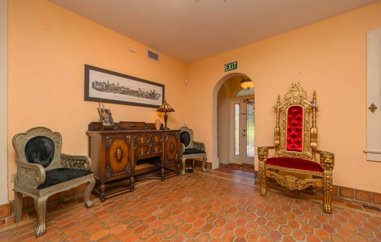 'Pillars Castle,' the former home of famed sculptor C. Adrian Pillars, is for sale in St. Augustine