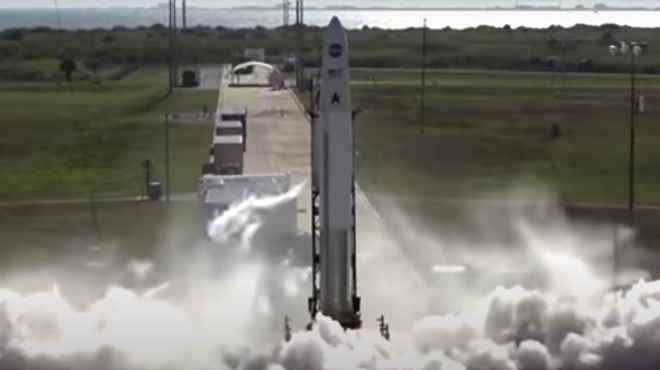 Private rocket company's first launch from Cape Canaveral crashes into the ocean