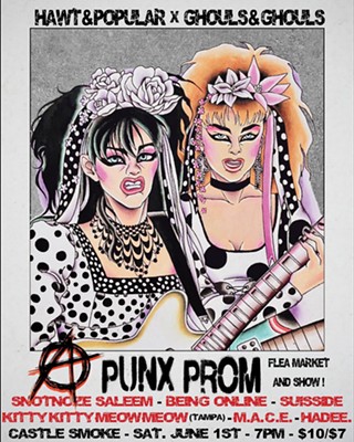 Punx Prom: Snotnoze Saleem, Being Online, Suisside, Kitty Kitty Meow Meow, M.A.C.E., Hadee.