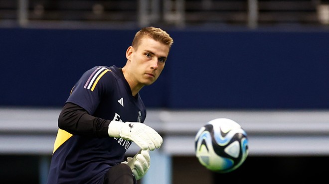Lunin and his Real Madrid compatriots play in Orlando this week