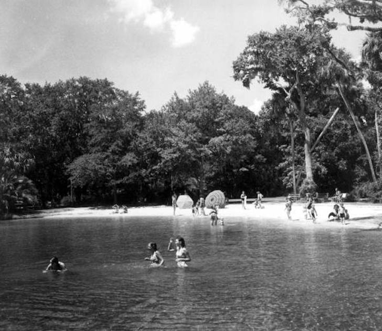 View of the springs, 1946.