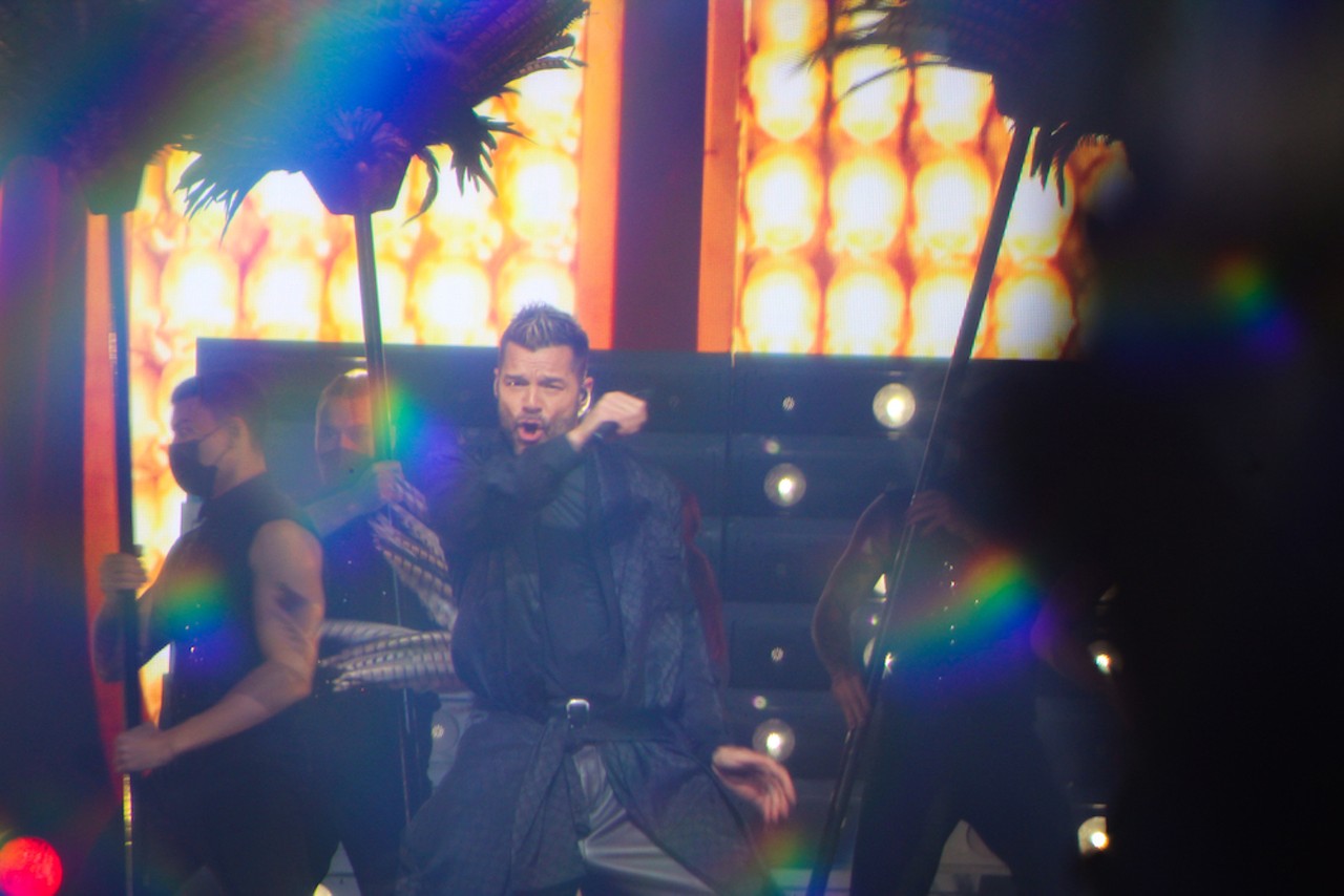 Ricky Martin and Enrique Iglesias brought top-level pop spectacle to Orlando's Amway Center