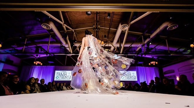 Save the planet and serve looks at Trash 2 Trends recycled fashion show this week (2)