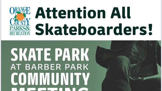 Skate Park at Barber Park Community Meeting