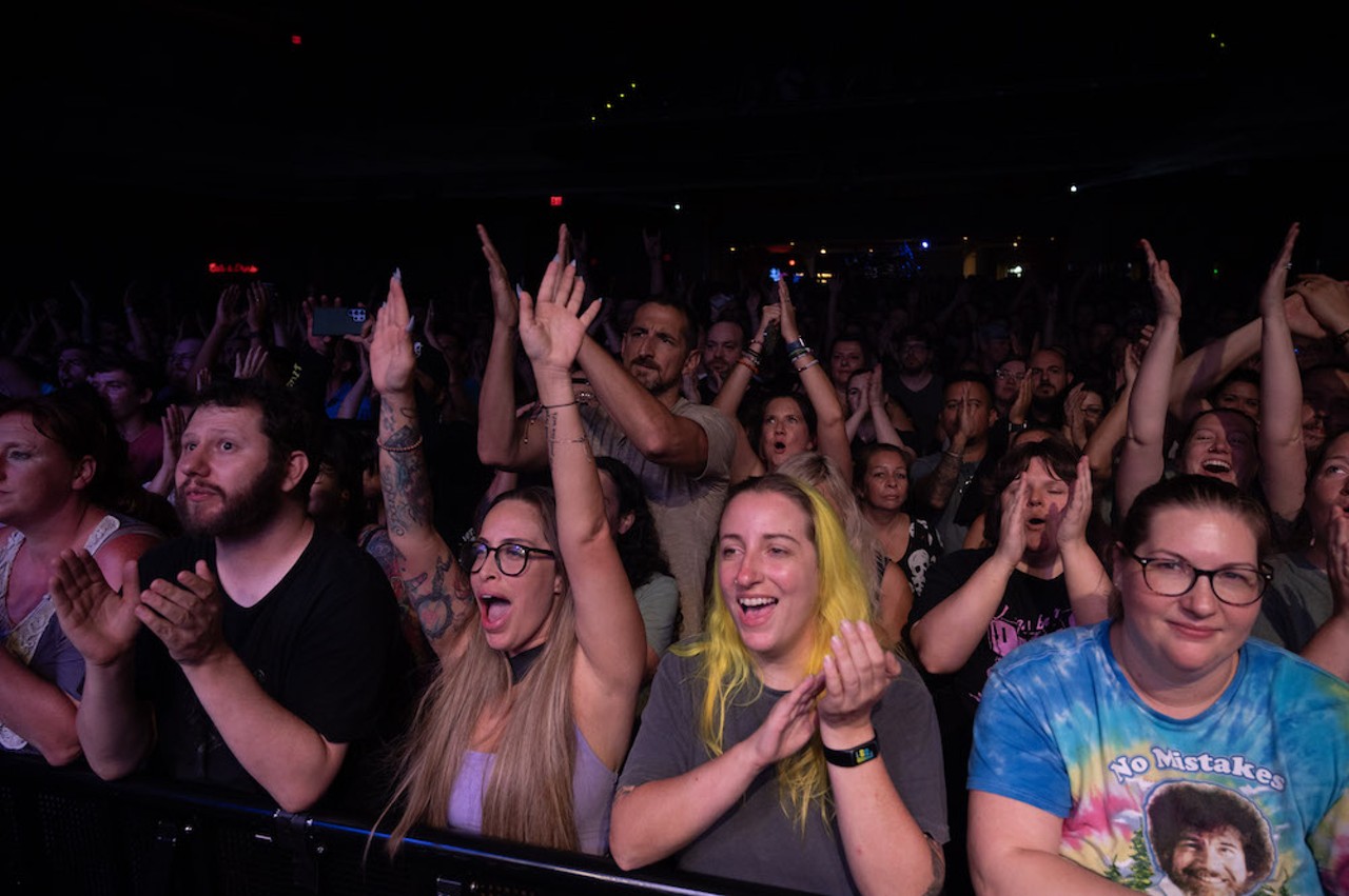 Fans at the Hard Rock Live