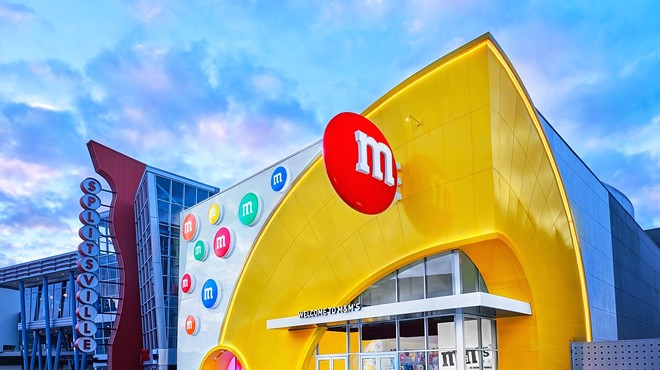 The M&M's store at Disney Springs