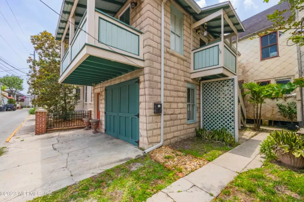 This historic St. Augustine home designed by Henry Flagler for a French