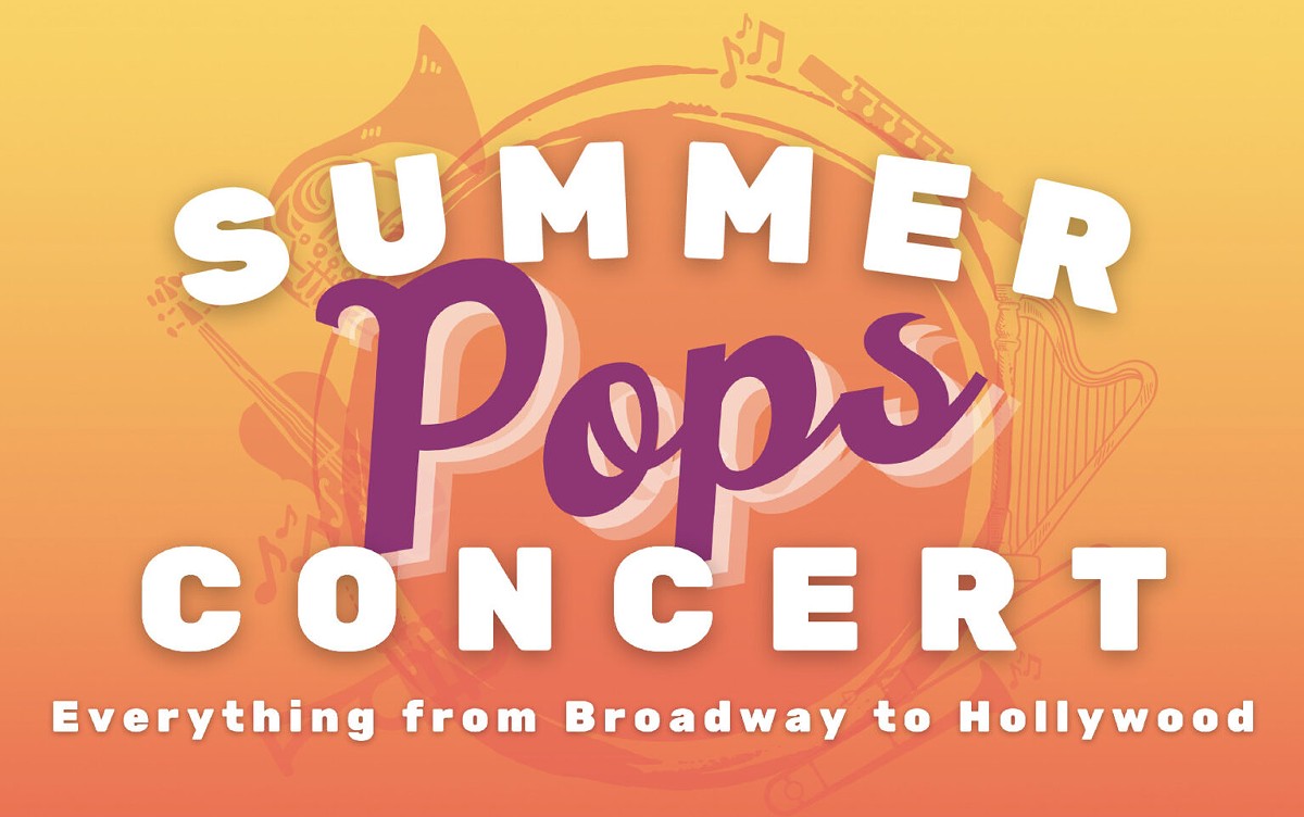Come listen as a live orchestra fills the St. Luke’s Sanctuary with gorgeous symphonic sounds on July 18 at the Summer Pops Concert