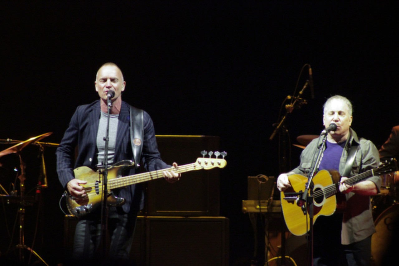Still crazy after all these years: Paul Simon and Sting at Amway