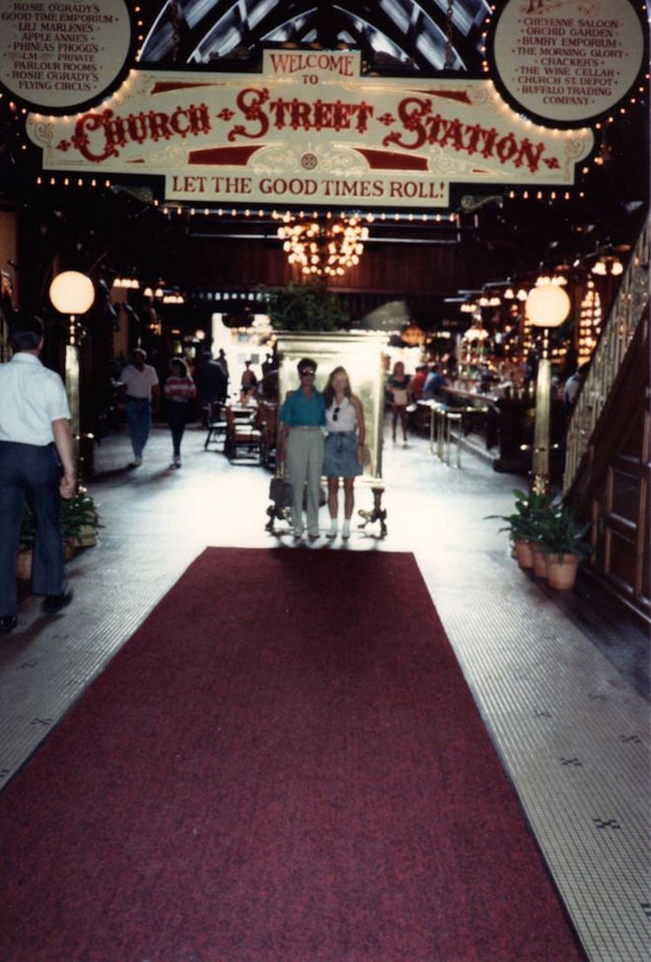 Interior of the Bumby Arcade in the 1980s. Photo via UCF archives.