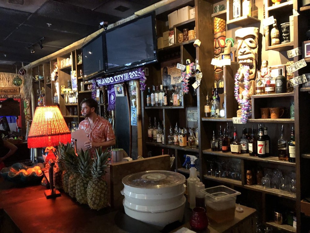 Aku Aku Tiki Bar 
431 E Central Blvd., 407-839-0080
I will be returning to try a couple more of their drinks. I would highly recommend it. - Roxana V.
Photo via Steve A./Yelp