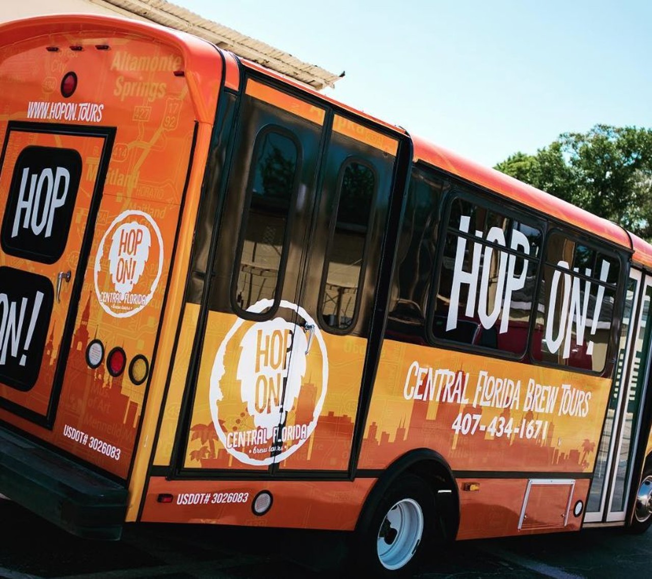 Ongoing 
Hop On Central Florida Brew Tours
Tour Central Florida Ale Trail breweries the safe, spacious and well-air conditioned way on a brewery-to-brewery bus. 
Mon - Sun., 12 pm - 11 pm; Broken Cauldron Brewery and Taproom, 1012 West Church Street; $35 - $99; 407-434-1671 www.hopon.tours
Photo via hop.on.beer.tours/Instagram
