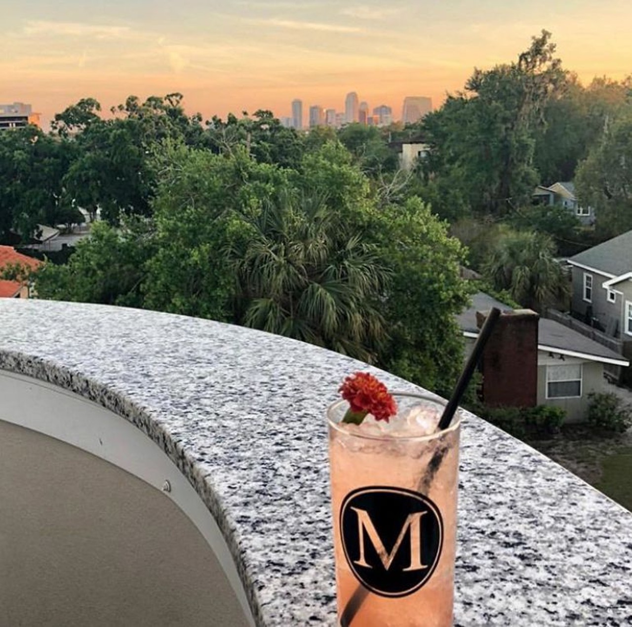 M Lounge
2000 N Orange Ave. Suite 300, 321-430-1140, M Lounge  
Fee: no
This rooftop bar may not be all that close to the launch site, but it&#146;s far enough from any of the taller buildings in the downtown area that you can still get a view of take off. Their cocktails also add to the viewing experience as well. 
Photo via mloungebar /Instagram