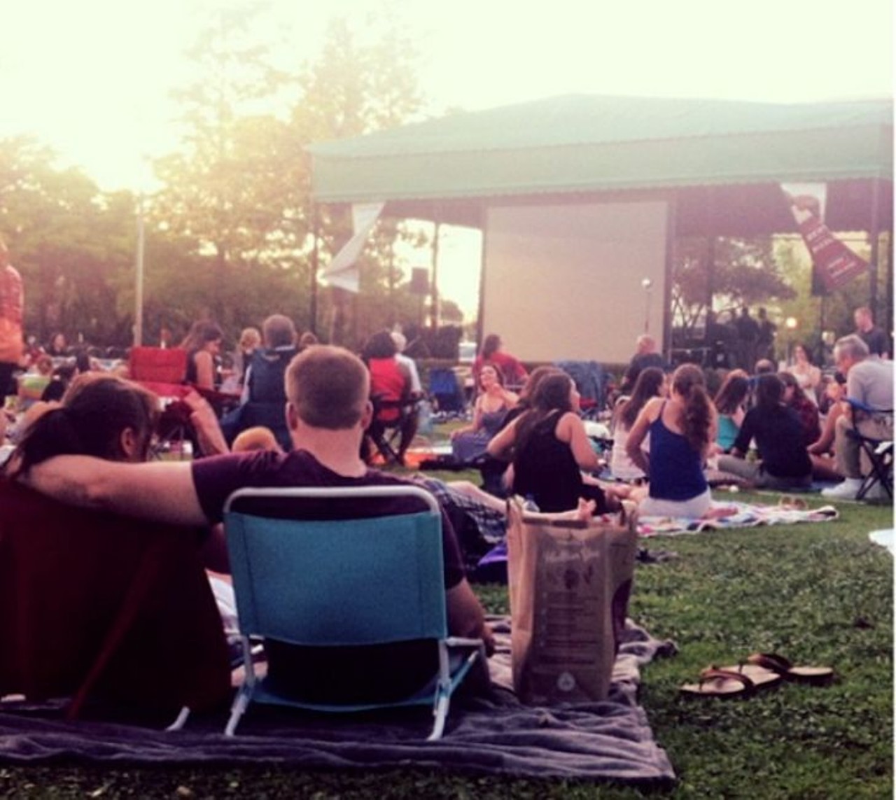 Catch one of the many outdoor movies showing this fall
Get your picnic blankets and lawn chairs ready; it&#146;s outdoor movie season. Catch a first Friday movie at Leu Gardens, where wine, beer and food are permitted (so don&#146;t shy away from packing a full meal), or at Cranes Roost Park&#146;s Sunset Cinema event on select Saturdays, where films are screened on the lawn in front of the Plaza tower. If you opt for one of the free Popcorn Flicks in the Park in Central Park, you&#146;ll want to grab some food to-go at a nearby Park Avenue eatery or bring your own snacks.
Photo via aroundwinterpark/Instagram