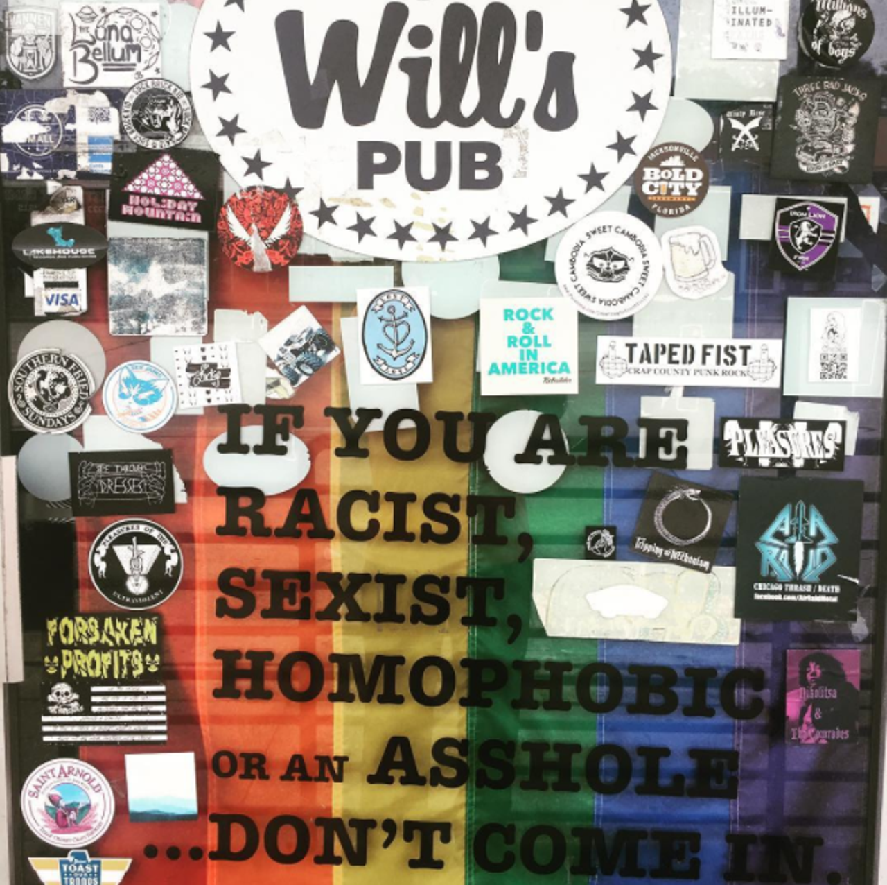 Will's Pub
1042 N Mills Ave, Orlando., 407-748-8256
A culture hub of Orlando, Will's is where any traveling act worth it's salt stops. Whether there's a show that night or not, with tons of quirky events and a great beer menu, Will's is a must stop. 
Photo via harpoonlarry/Instagram