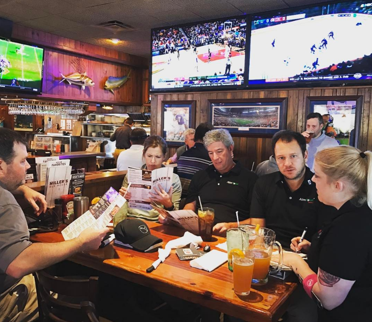 Miller's Ale House
2600 E. Colonial Drive, 407-547-1371
This place might look like your dad's dated basement man-cave, but regulars will tell you that nothing beats a fresh batch of this bar's chicken Zingers on game day. 
Photo via secret.of.choi/Instagram