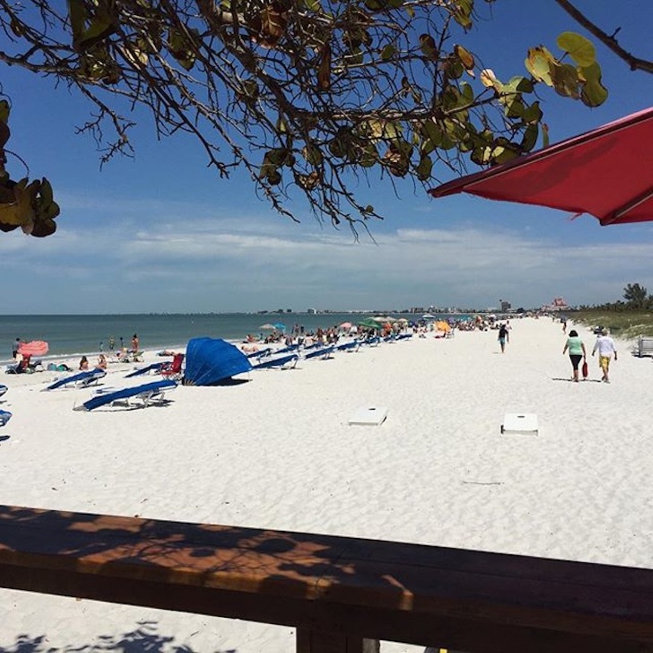 PASS-A-GRILLE BEACH
Take a break from all the happenings in St. Pete for a laid back day at Pass-a-Grille. This beach is great for dolphin-watching just off shore. Stick around to watch them ring the town bell, which is a nice little daily tradition.
Distance: 2 hours and 16 minutes
Photo via gypzcasey/Instagram