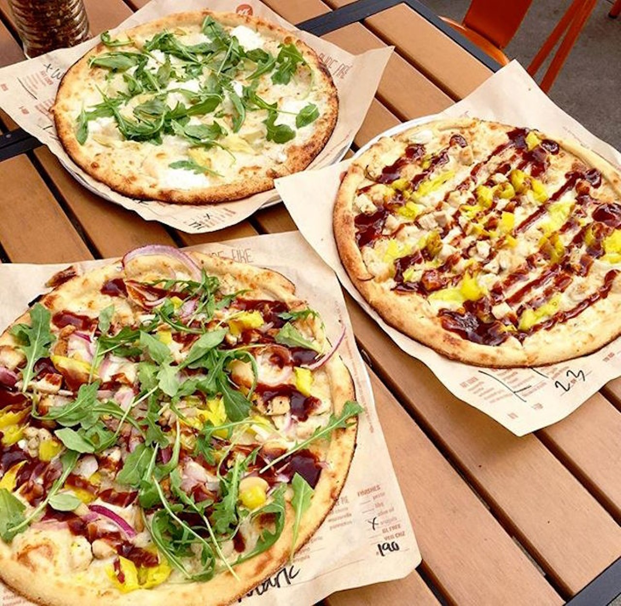 Blaze Pizza
4100 N. Alafaya Trail
Set up like a Chipotle or Subway, Blaze Pizza allows its customers to build their own pizza for $7.95. And for no extra charge, guests can choose any toppings -- how cool is that?
Photo via itsmebizzmarkie/Instagram