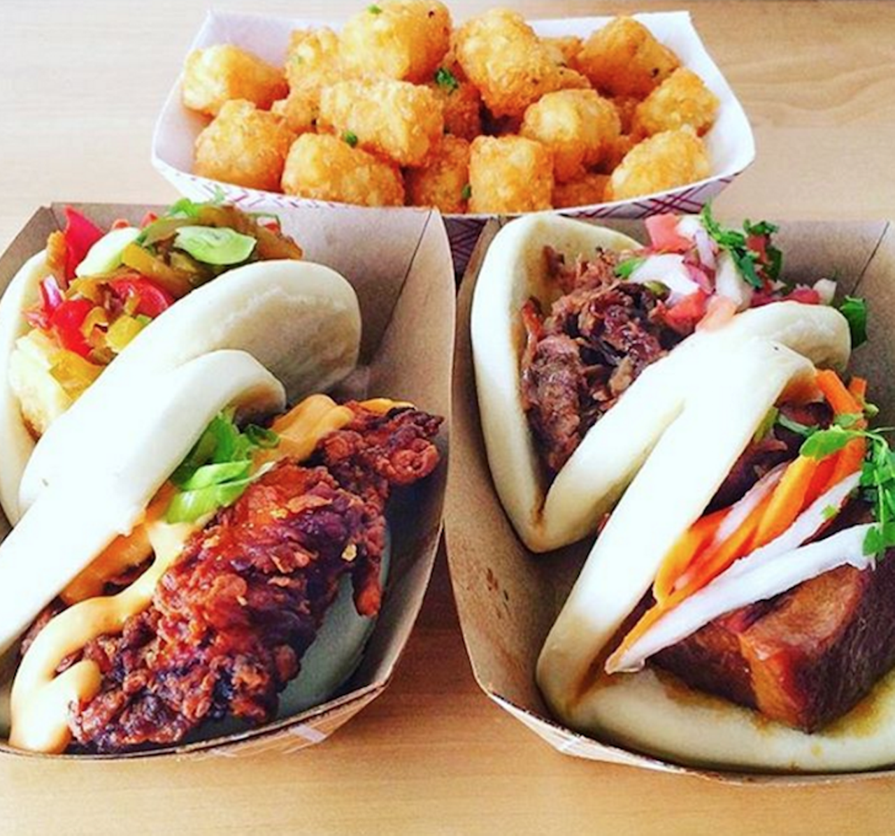  King Bao
710 N Mills Ave, Orlando, (407)-237-0013
This tiny restaurant packs a big taste and is the ideal lunch special for hungry customers ballin&#146; on a budget. If the variety of steamy, soft bun baos isn&#146;t enough to satisfy you, the truffle tots definitely will. 
Photo via kokocooks/Instagram