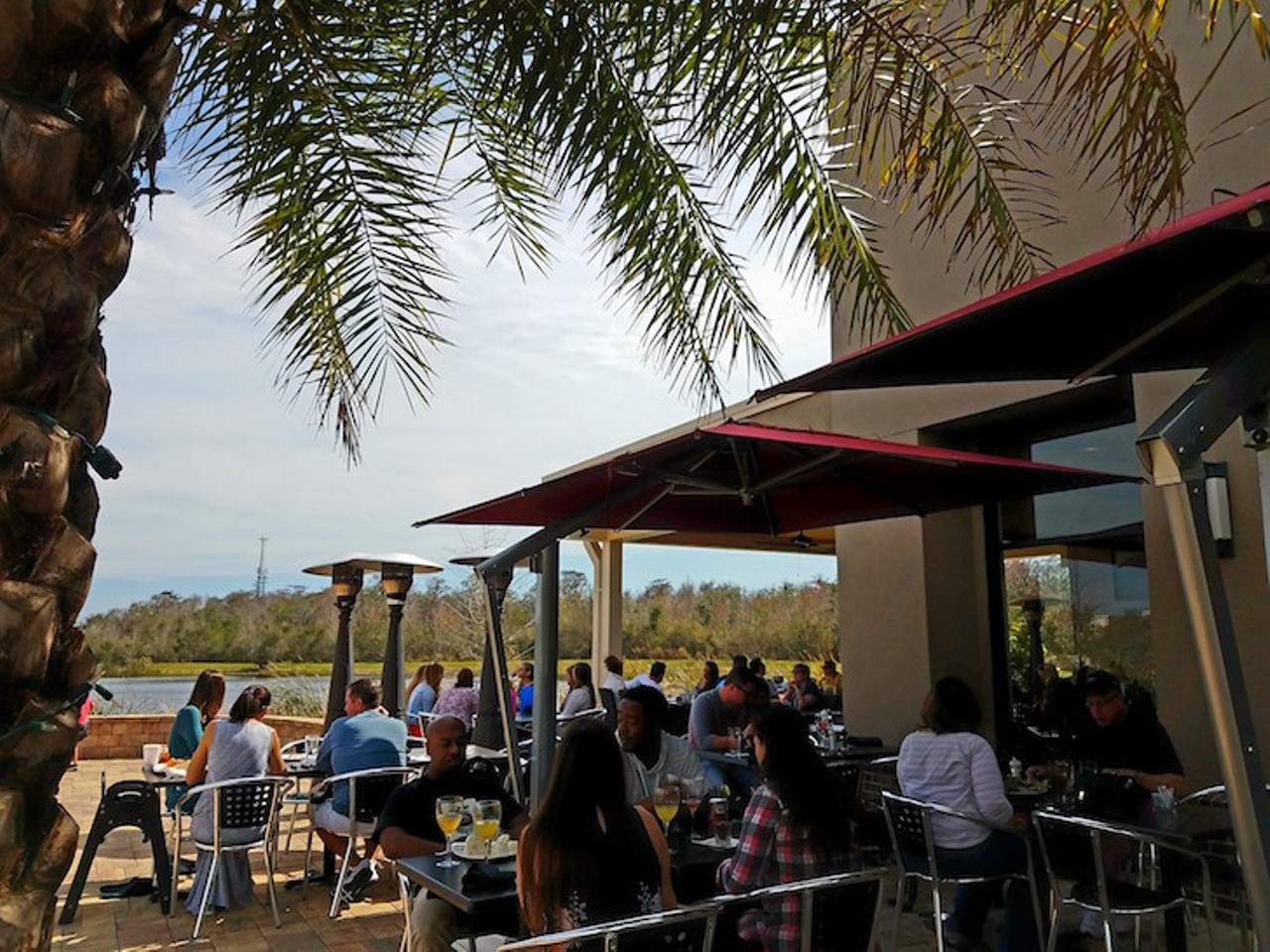 310 Nona
10785 Narcoossee Road, 407-203-1120
Upscale menu items without the upscale prices make this brunch spot located right on top of Lake Nona a patio dining experience that trumps most. This sister restaurant of 310 Lakeside and 310 Park South has the same bottomless mimosas and even a Saturday brunch happy hour to satisfy any champagne diet.  
Photo via 310 Nona/Facebook