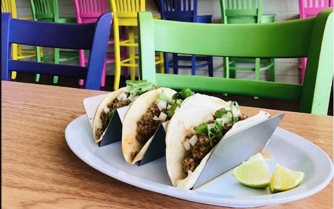 El Gordo Tacos & Cafe 
830 Laura St., Casselberry, 321-295-7351 
This family-run establishment serves up tasty elote, authentic mole and fresh tacos. Balance out the savory bites with arroz con dulce or lime custard for dessert.
Photo via El Gordo/Facebook