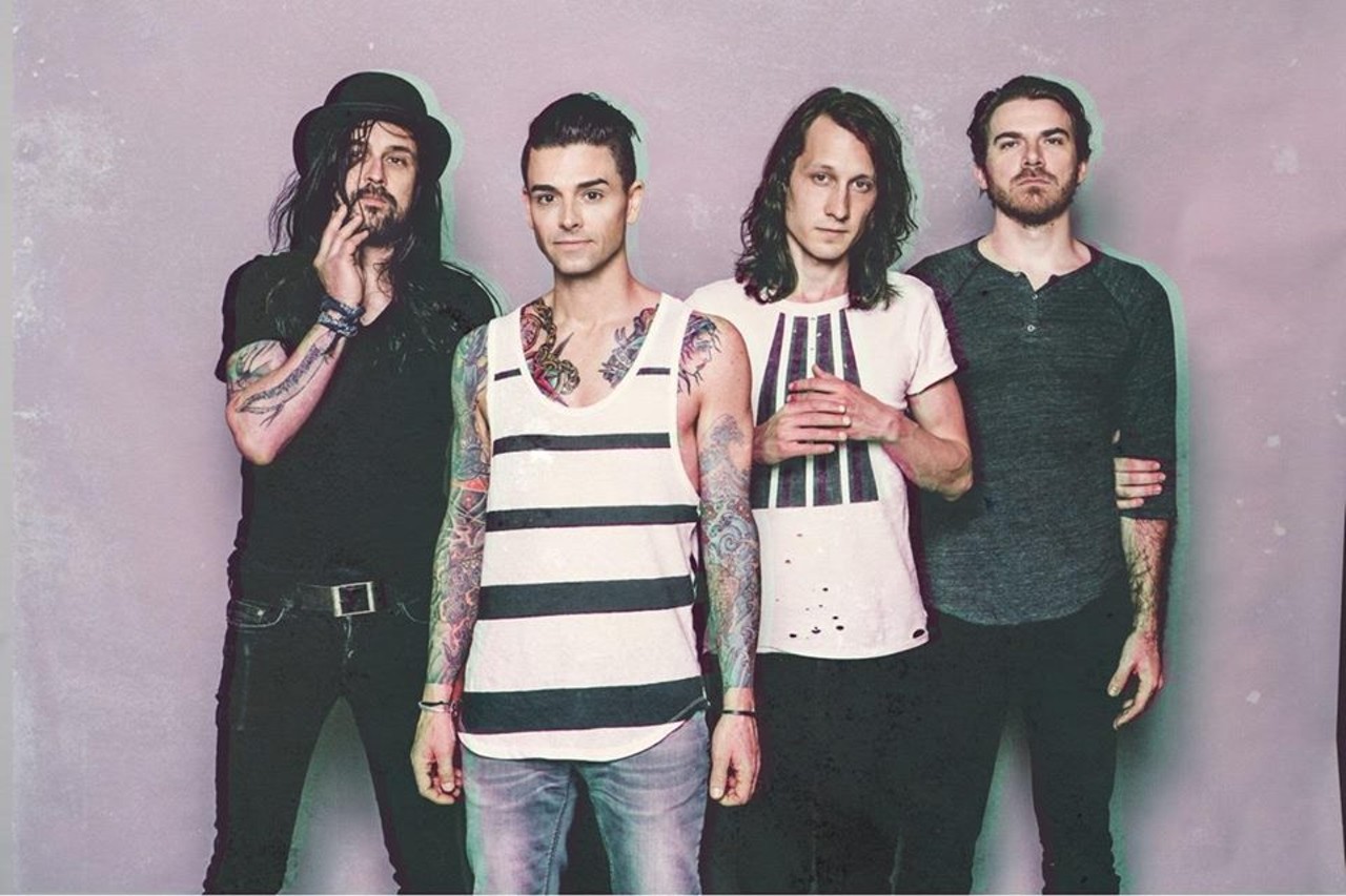 Sunday, March 25
Dashboard Confessional Emo-punk godfather Chris Carrabba and crew are hitting Orlando as part of their "We Fight 2018" tour, playing out songs from their first album in eight years, Crooked Shadows.;6:30 p.m. at House of Blues; $33.10. 
Photo via Dashboard Confessional/Facebook