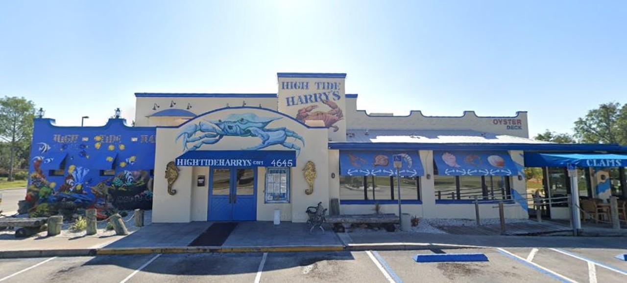 High Tide Harry&#146;s
4645 S Semoran Blvd (407) 273-4422
If the outside of your building is going to look like that, you better back it up with some good, cheap eats.
Photo via Google Maps
