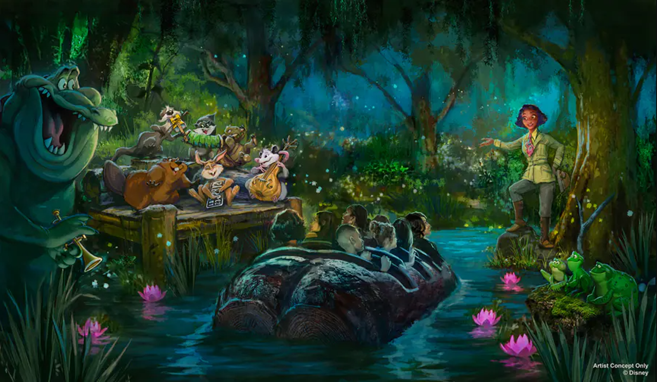 Look forward to Tiana's Bayou Adventure
So long, Splash Mountain. We're ready for some jazz.