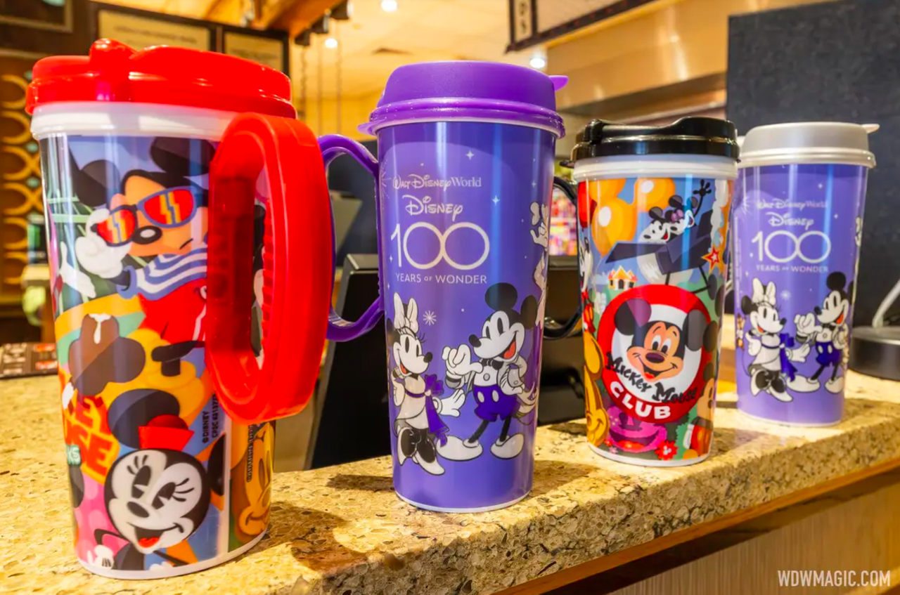 Stay hydrated
Somehow, theme parks are impenetrable by cool breezes. Don't let the heat get the best of you; make sure you're drinking fluids, even if it takes buying yourself a themed water bottle.