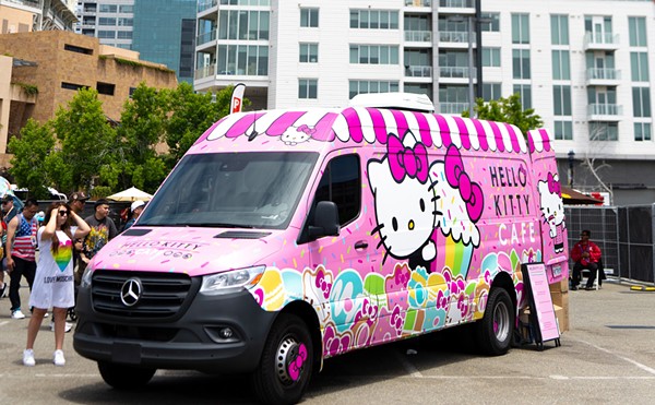 The Hello Kitty Cafe Truck