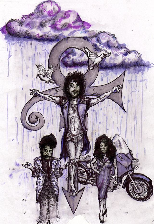 The famous night when Prince’s ‘Purple Rain’ was born
