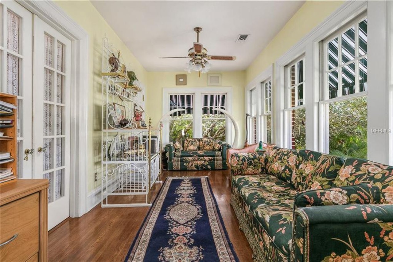The home of former citrus magnate S.J. Sligh is back on the market in Orlando