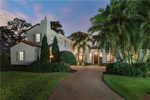 The most expensive house for sale in Winter Park right now is the home of Tijuana Flats' founder