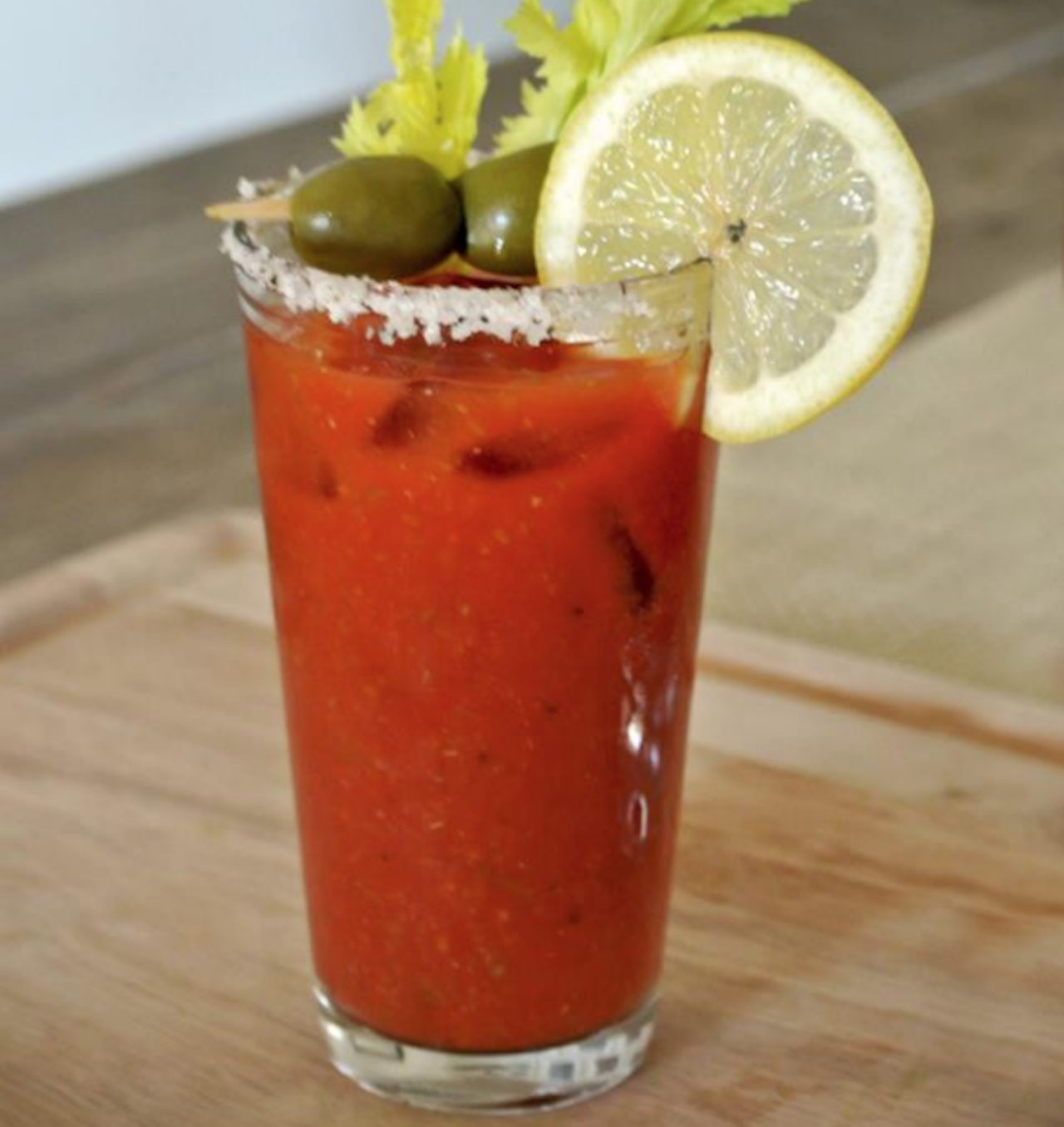 White Wolf Cafe
1829 N. Orange Ave. | 407-895-9911
What can we say other than the White Wolf Bloody Mary is ZESTY. Drenched with Tito's Vodka then spiced up with chipotle mix, this bad boy might require an order of milk to go with it.
Photo via White Wolf Cafe/Facebook