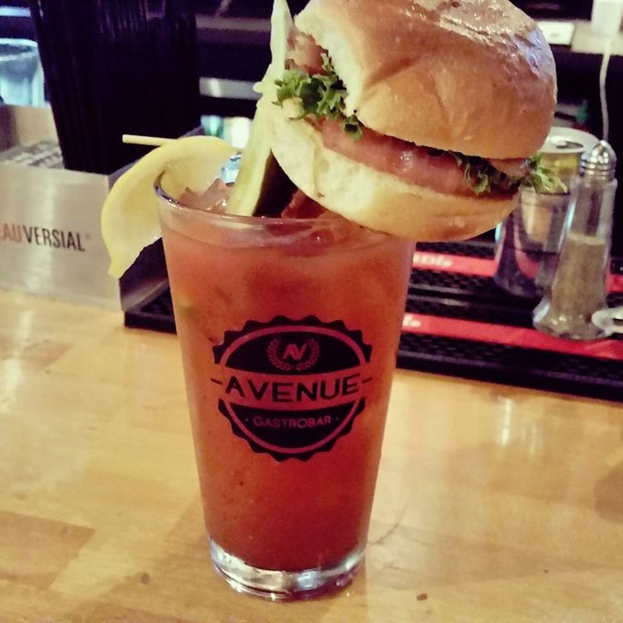 Avenue Gastrobar
13 S. Orange Ave. | 407-839-5039
We all knew it was only a matter of time until a slider appeared on an Orlando Bloody Mary. Thank you, Avenue Gastrobar.
Photo via Avenue Gastrobar/Facebook
