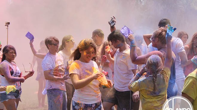 The Orlando Holi Festival happens at Festival Park Saturday