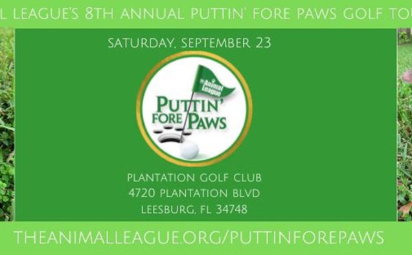 The Puttin’ Fore Paws Golf Tournament
