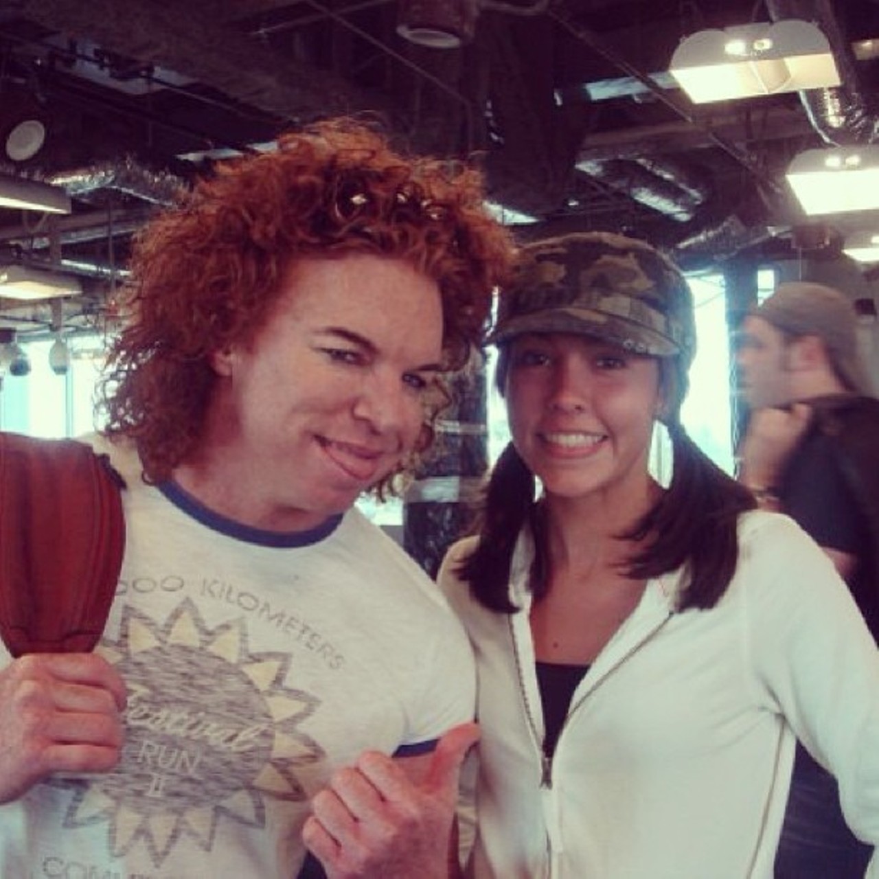 Ooooh, looks like you found Carrot Top. That's -10 points. Sorry. 
Photo via kalyn721