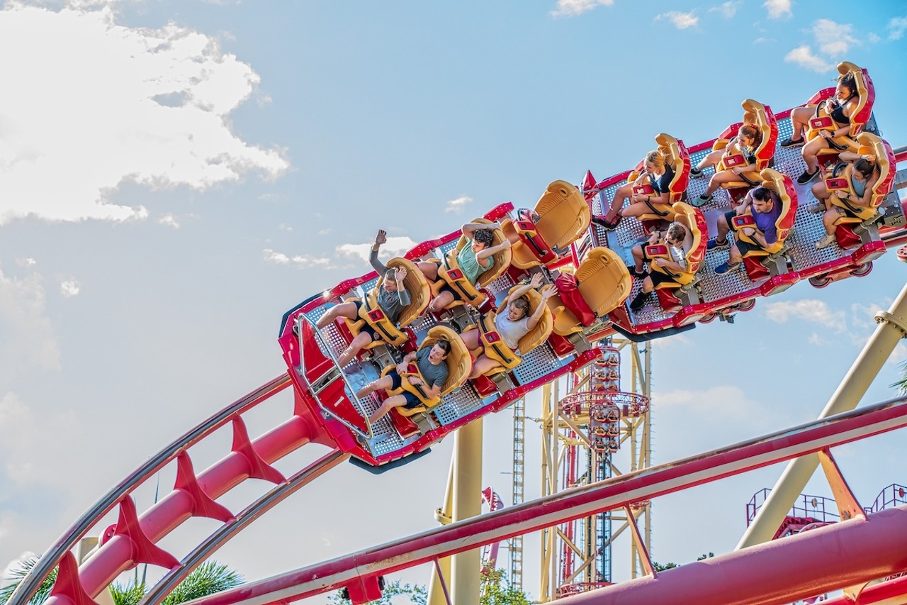 Ride Rip Ride Rockit after a big meal
You know the drill, give your stomach some time to digest before you make yourself sick with theme park thrills.