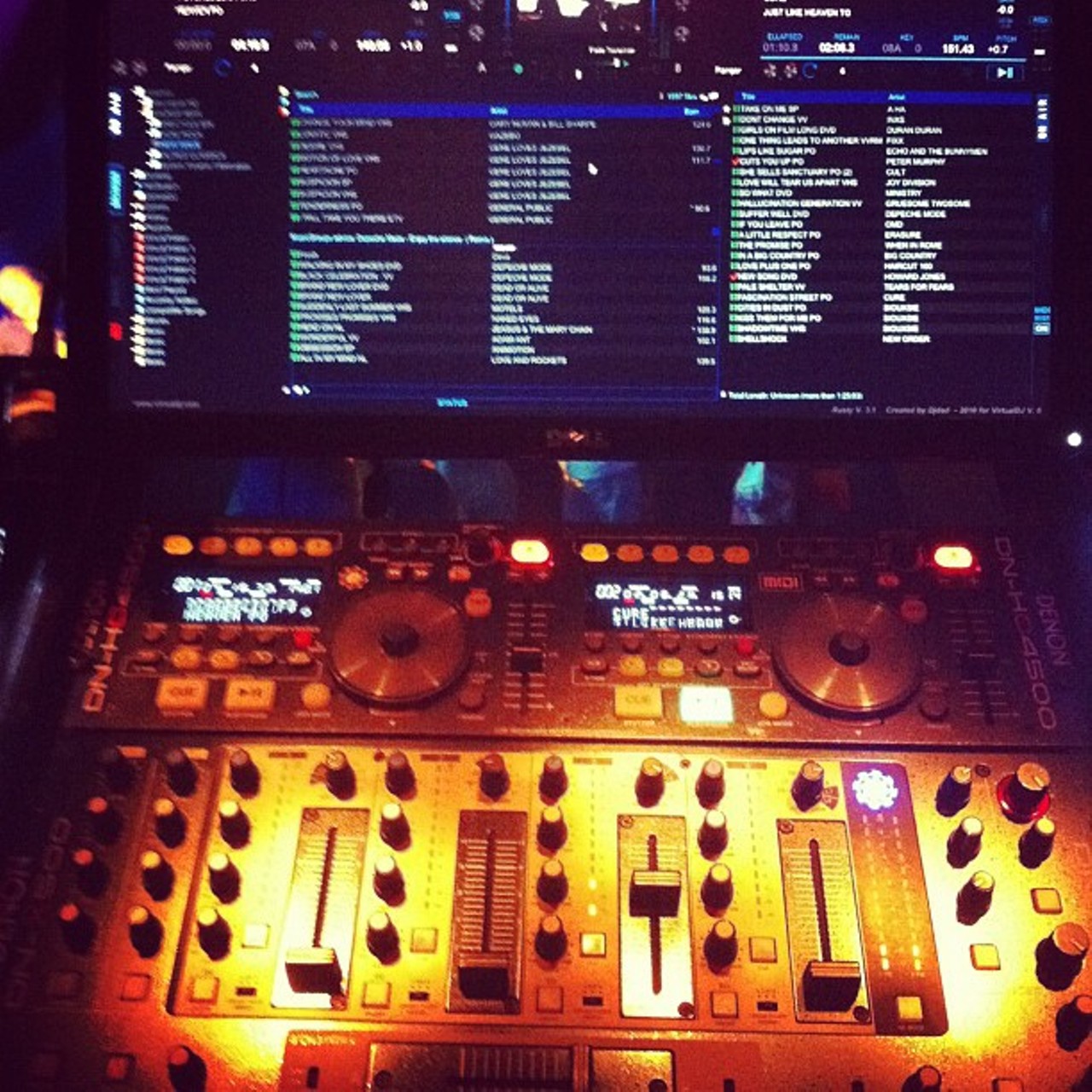 Independent Bar DJ Booth Photo by @kimballcollins (via Instagram)