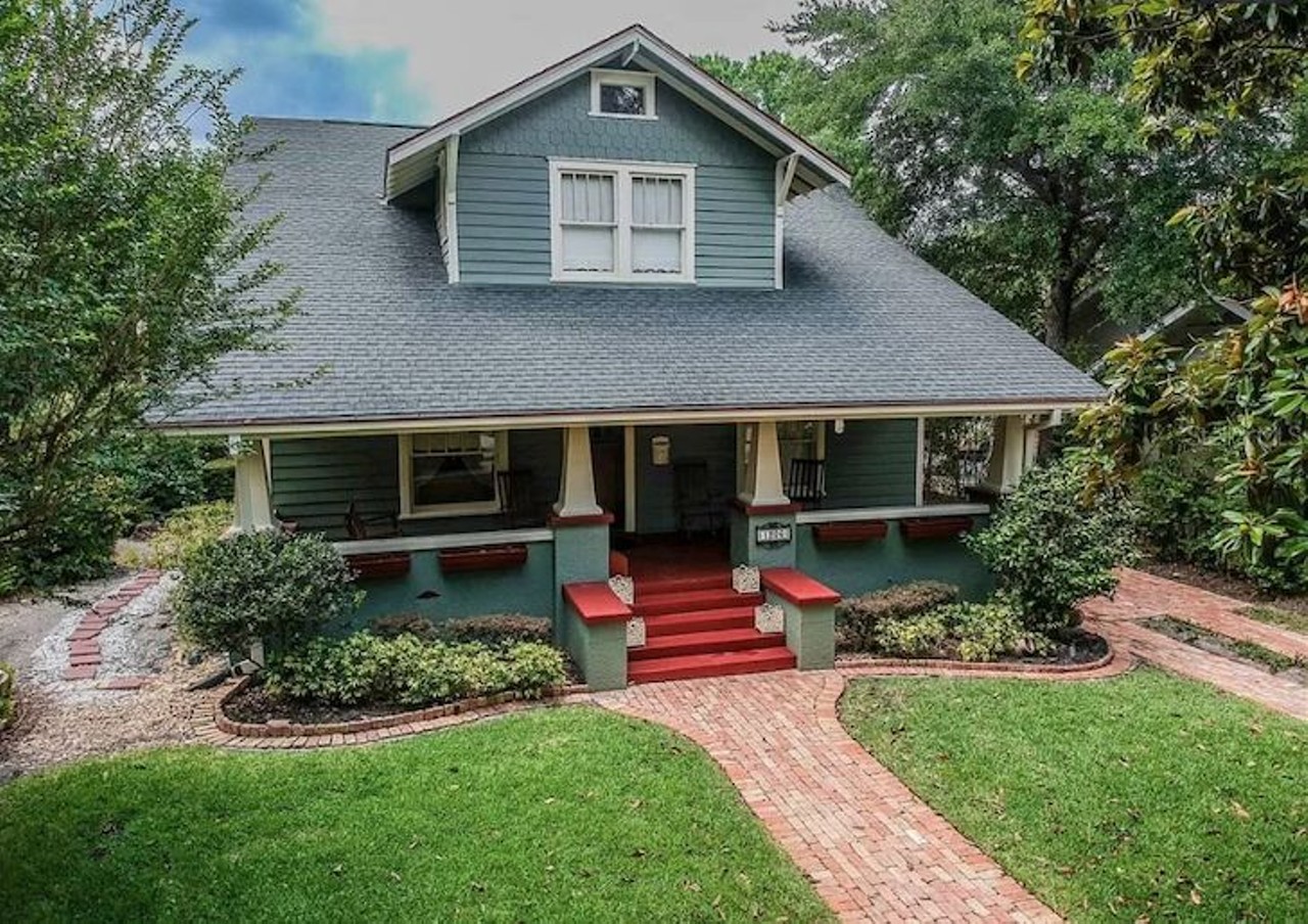 There's nothing workmanlike about this 1920s Craftsman house for sale on Lake Copeland