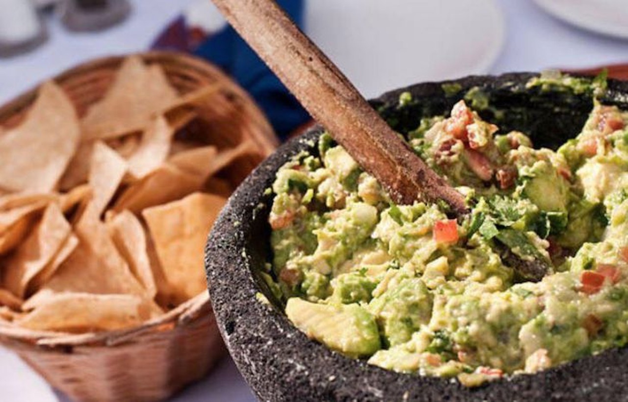 Don Julio&#146;s
551 S. Chickasaw Trail 
Don Julio&#146;s classic tableside guacamole can be spiced up with your choice of add-ins including bacon, queso fresco, chicharron and shrimp or blue crab meat.
Photo via Facebook/Don Julio&#146;s